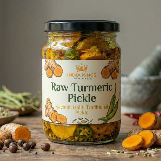 Raw Turmeric Pickle | Kachi Haldi ka Achar | Fresh Turmeric Pickle